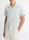 Vince Marina Stripe Italian Cotton-Linen Cabana Shirt