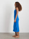 Alex Mill Carly Cami Dress In Cupro - Cunningham Blue