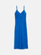 Alex Mill Carly Cami Dress In Cupro - Cunningham Blue