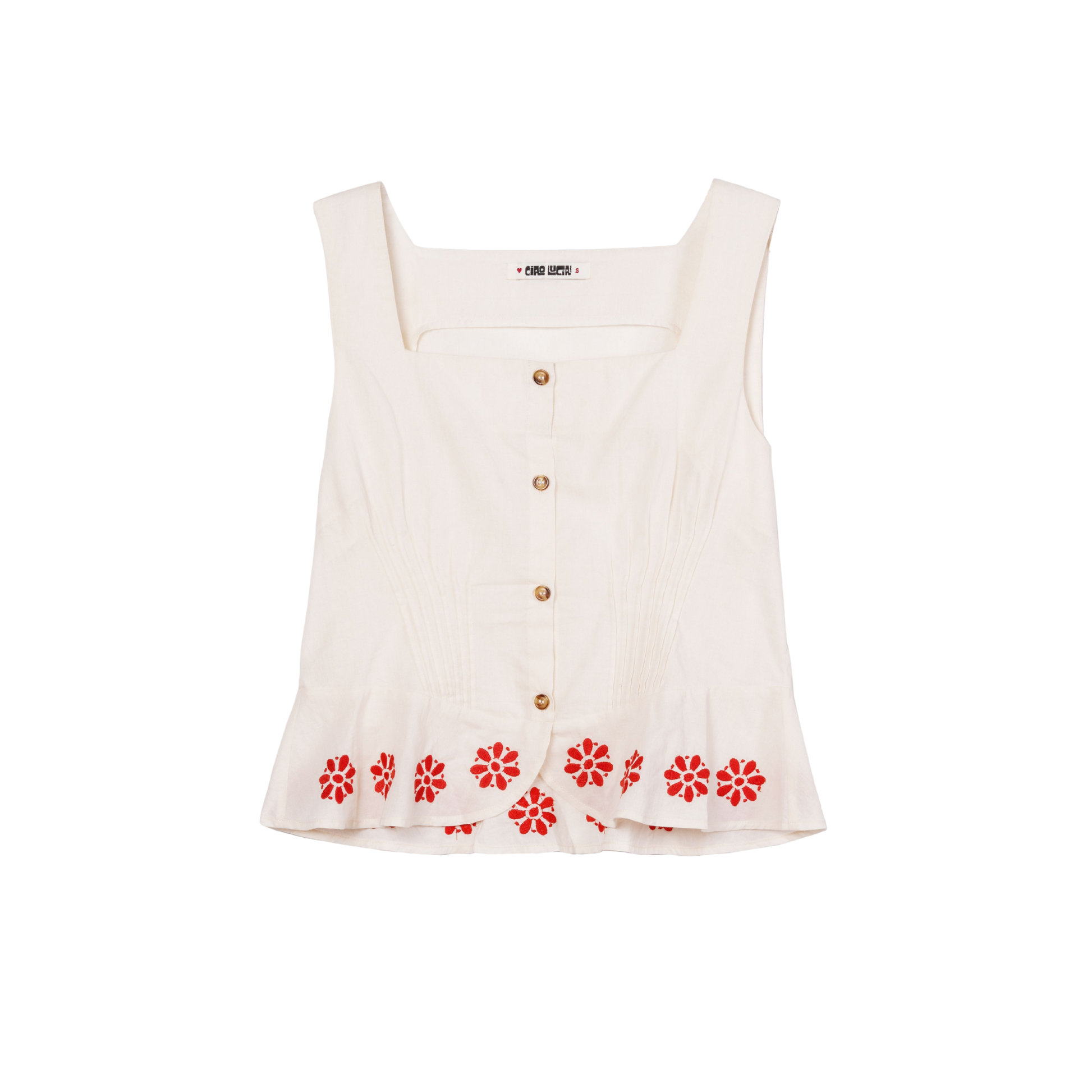 Ciao Lucia Timir Top - Ivory