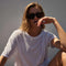James Perse High Gauge Oversized Tee - White