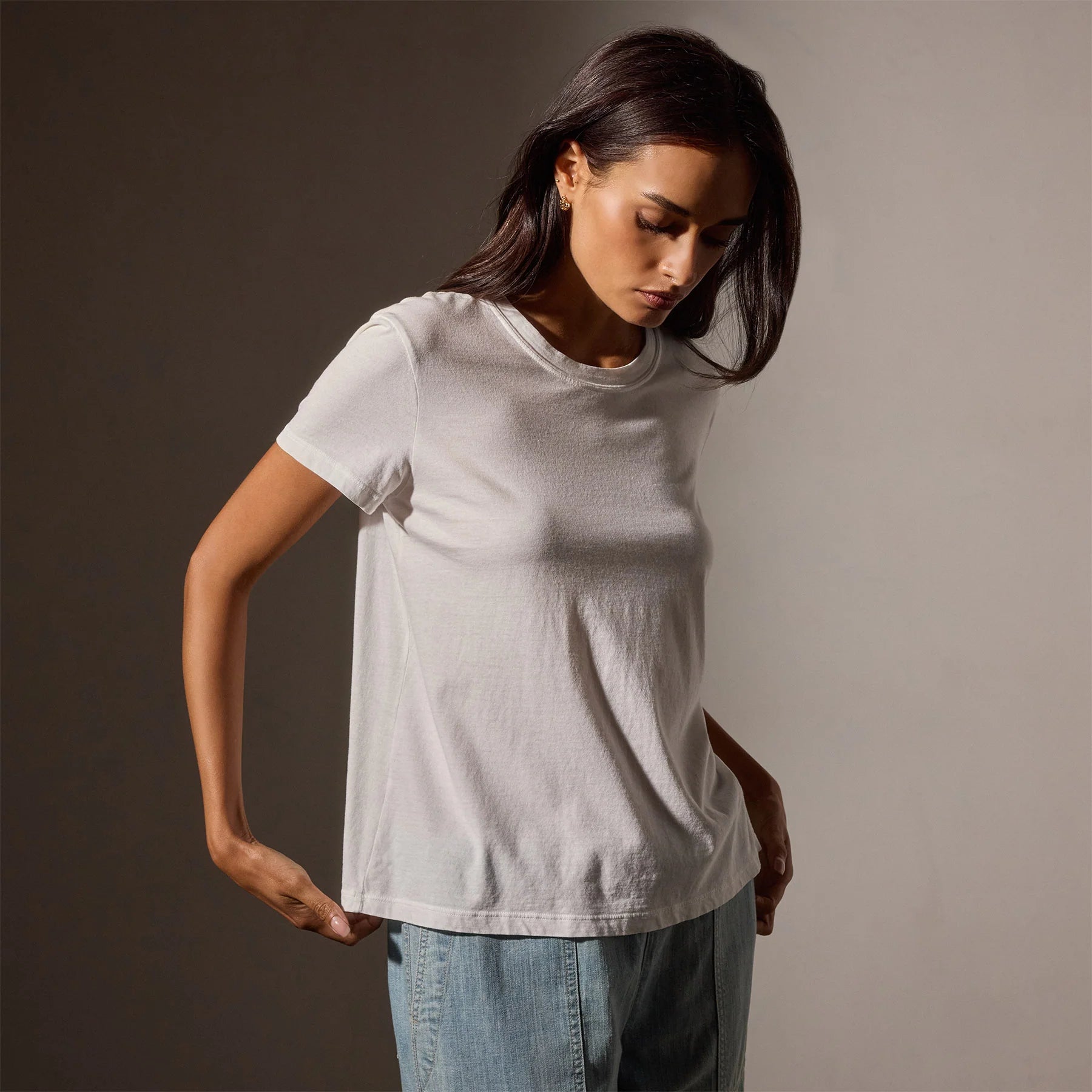 James Perse Vintage Little Boy Tee - White