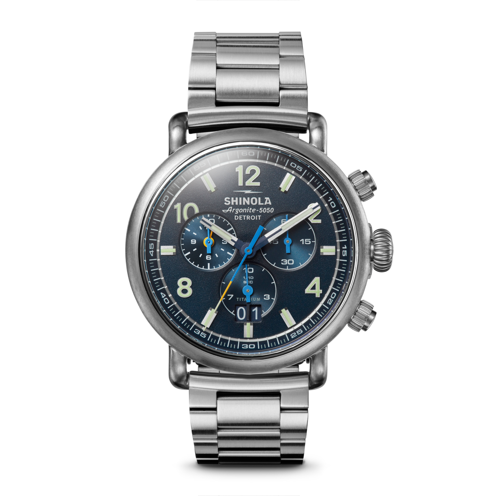 Shinola Runwell Chronograph West Wind Watch - 42mm – Quattro Tizi