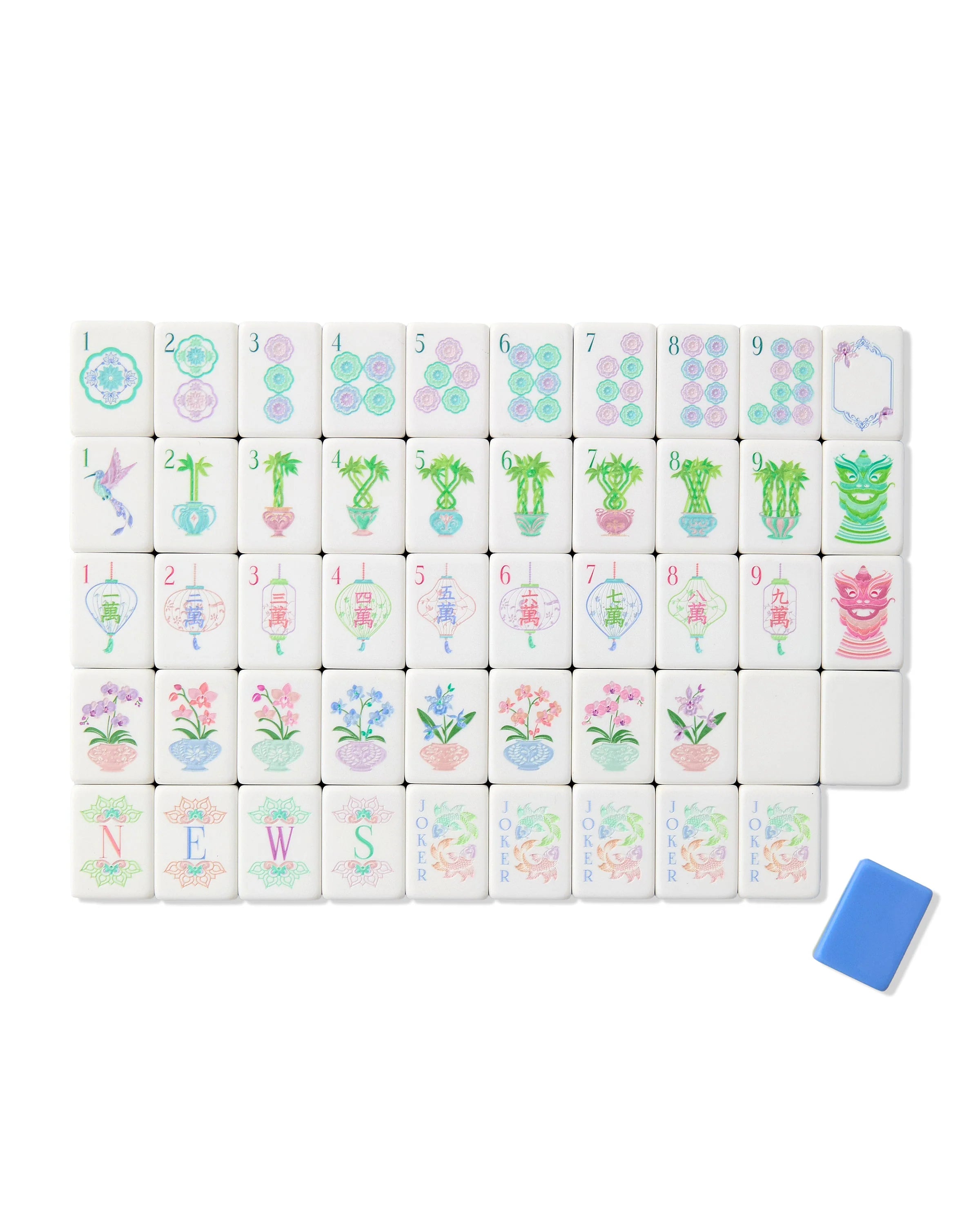 Oh My Mahjong Moonlight Mahjong Tiles – Quattro Tizi