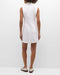 Rag & Bone Slade Linen Vest Dress - White