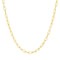 Eriness Gold Paperclip Necklace