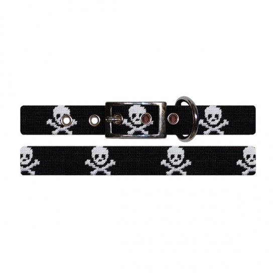 Jolly Rodger Dog Collar (Black)