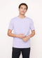 Vince Garment Dye Short Sleeve Shirt - Washed Wild Iris