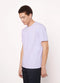 Vince Garment Dye Short Sleeve Shirt - Washed Wild Iris