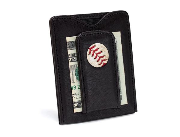 LA Dodgers Baseball Money Clip Wallet