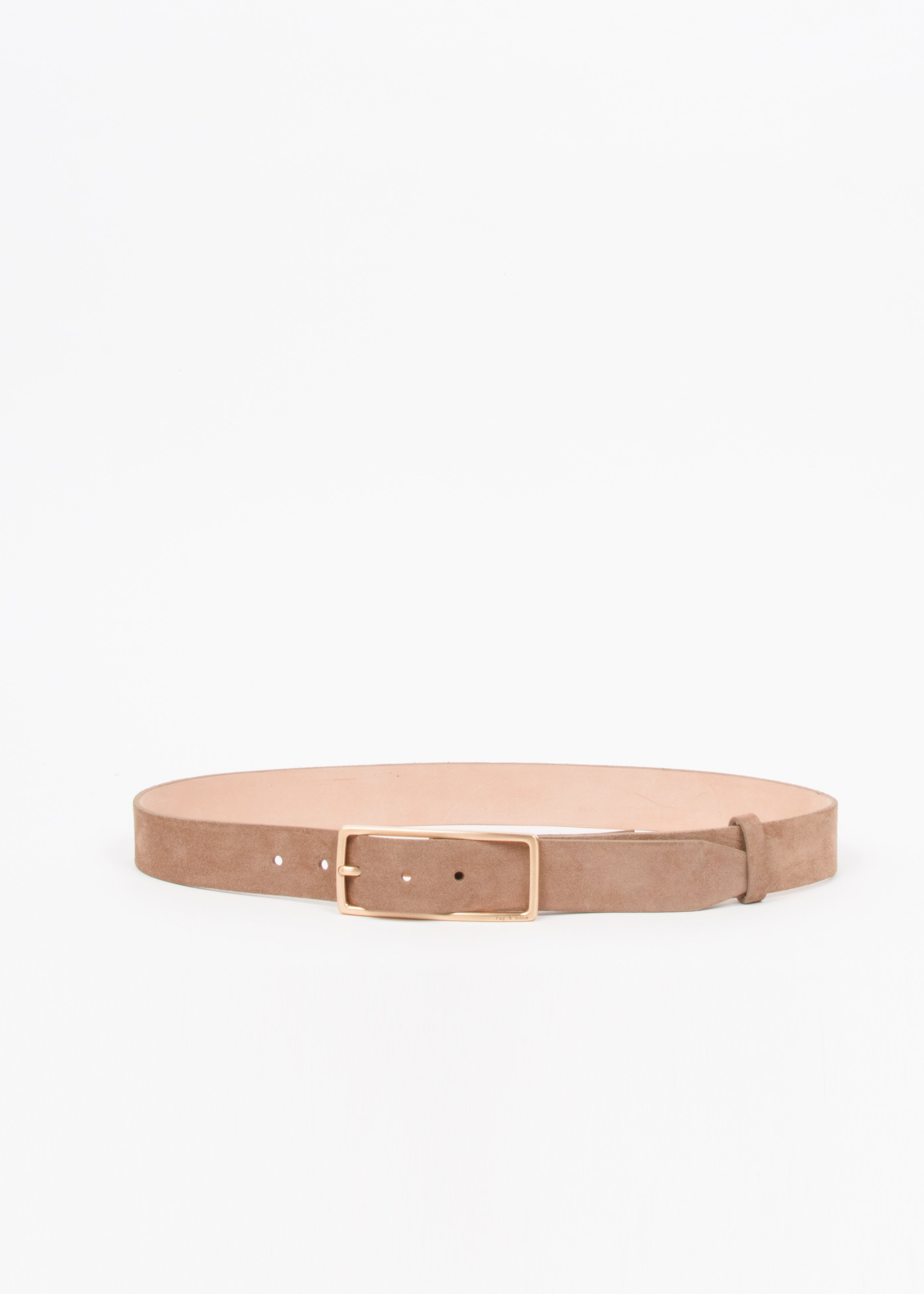 Rag and bone rebound leather belt in camel rag & bone Rebound Suede Belt | Saks Fifth Avenue main image 3