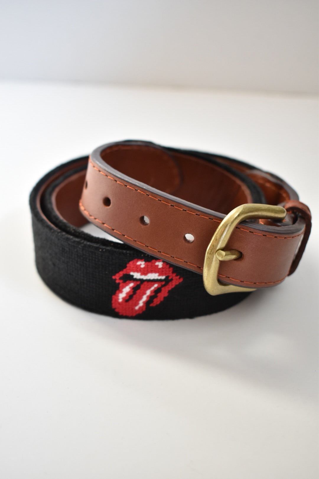 Smathers & Branson Rolling Stones Belt - Black