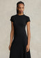 Polo Ralph Lauren Stretch-Cotton Blend Tee Dress - Black