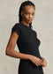 Polo Ralph Lauren Stretch-Cotton Blend Tee Dress - Black