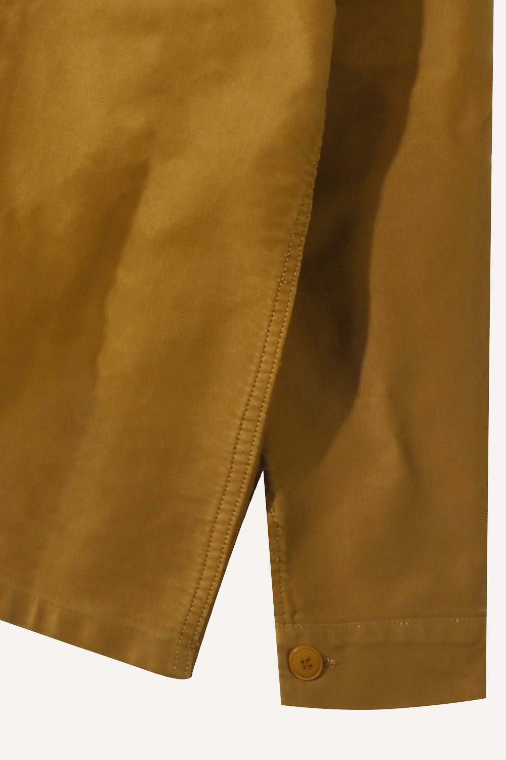 Le Mont St Michel Moleskin Work Jacket  - Amber