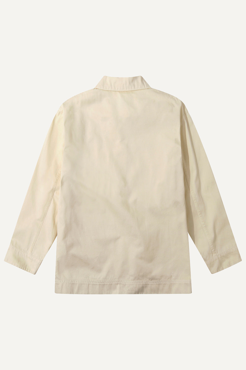Le Mont St Michel Gabardine Work Jacket - Ivory