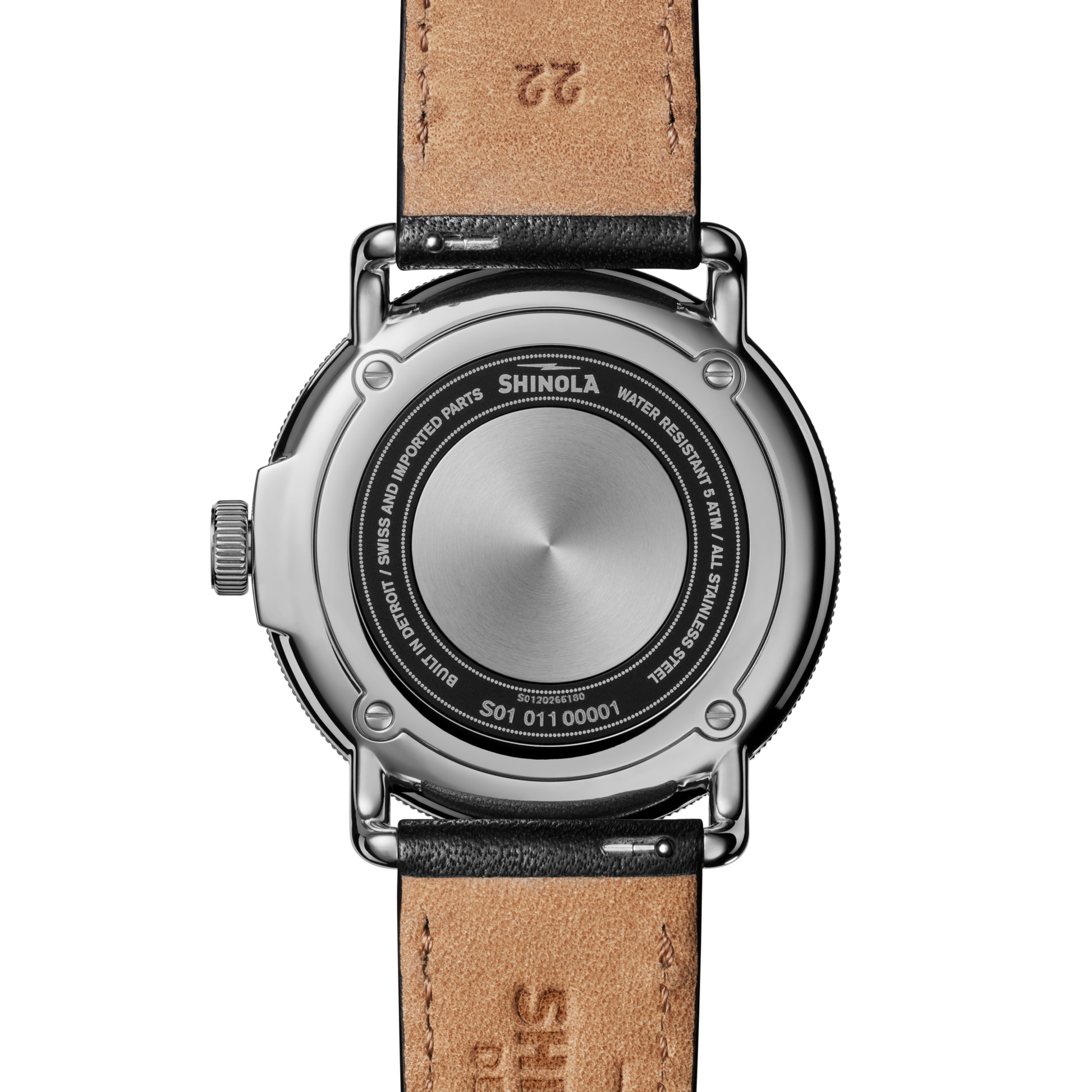 Shinola Canfield C56 Watch - Black