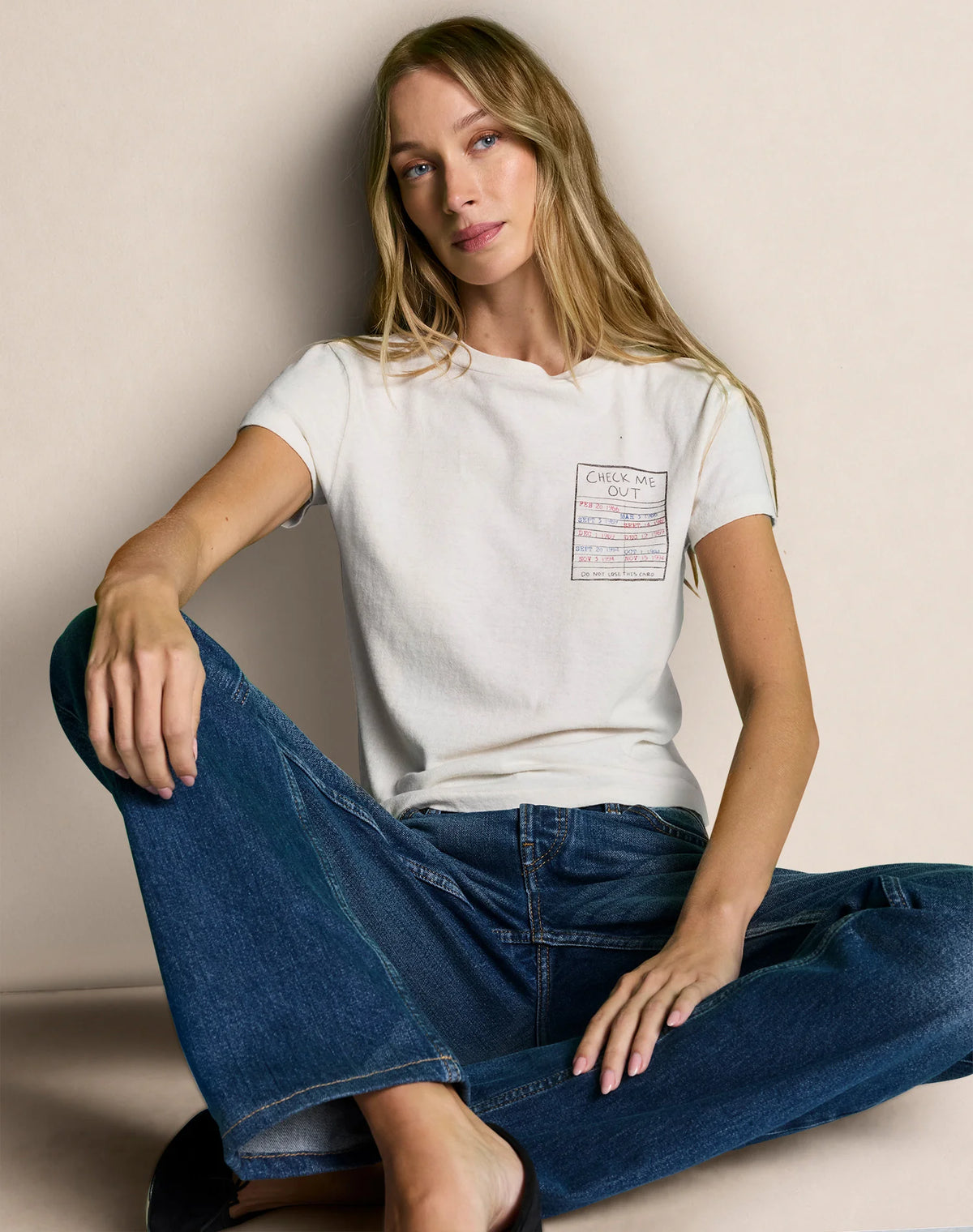 Re/Done Classic Tee - Check Out
