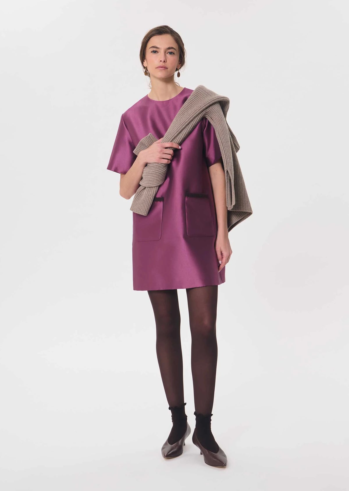 Tara Jarmon Rema Dress - Purple
