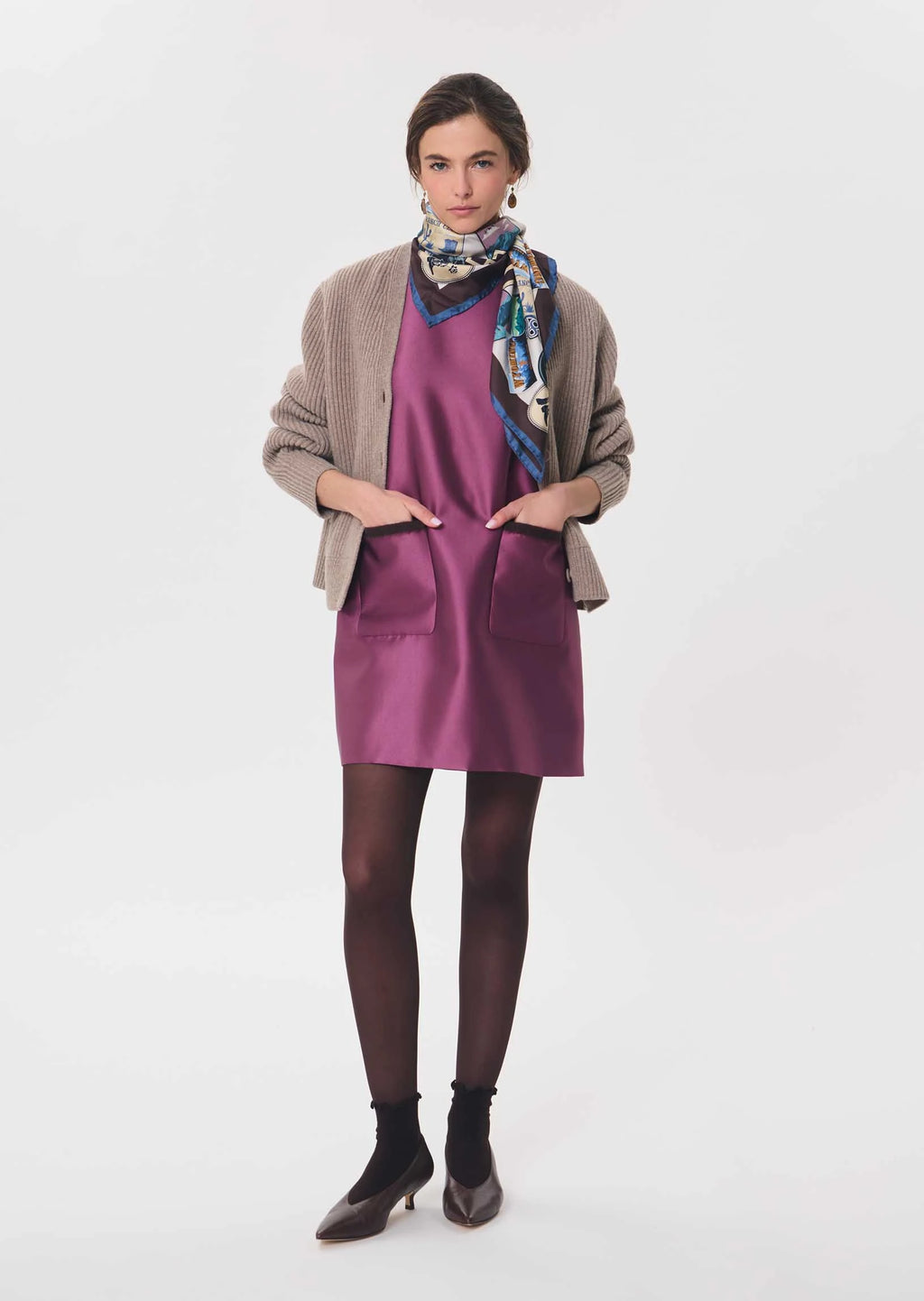 Tara Jarmon Rema Dress - Purple