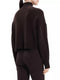 Theory Cropped Turtleneck in Cashmere - mink