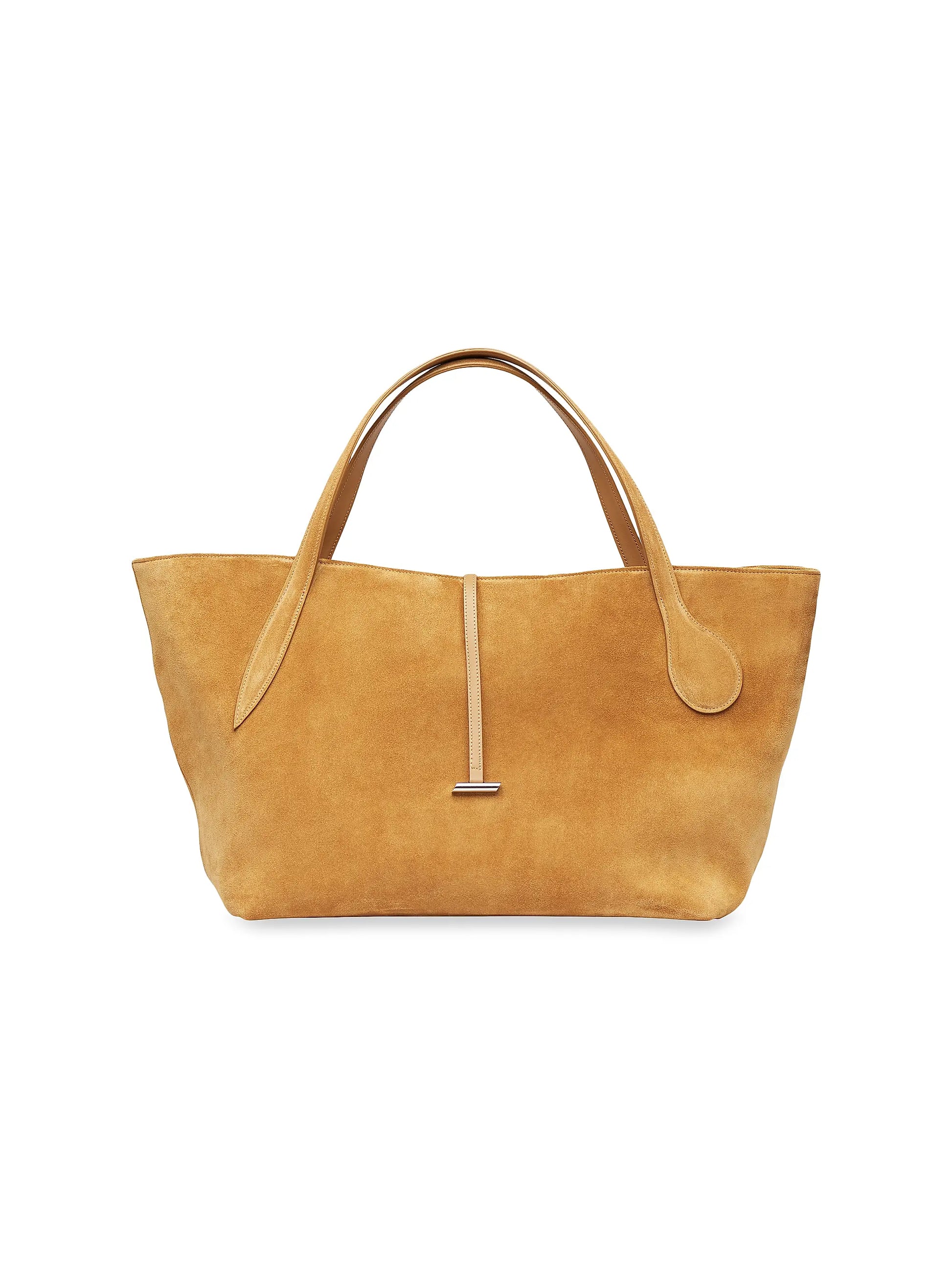 Liffner Zip Penne Tote - Beige - Silver Hardware