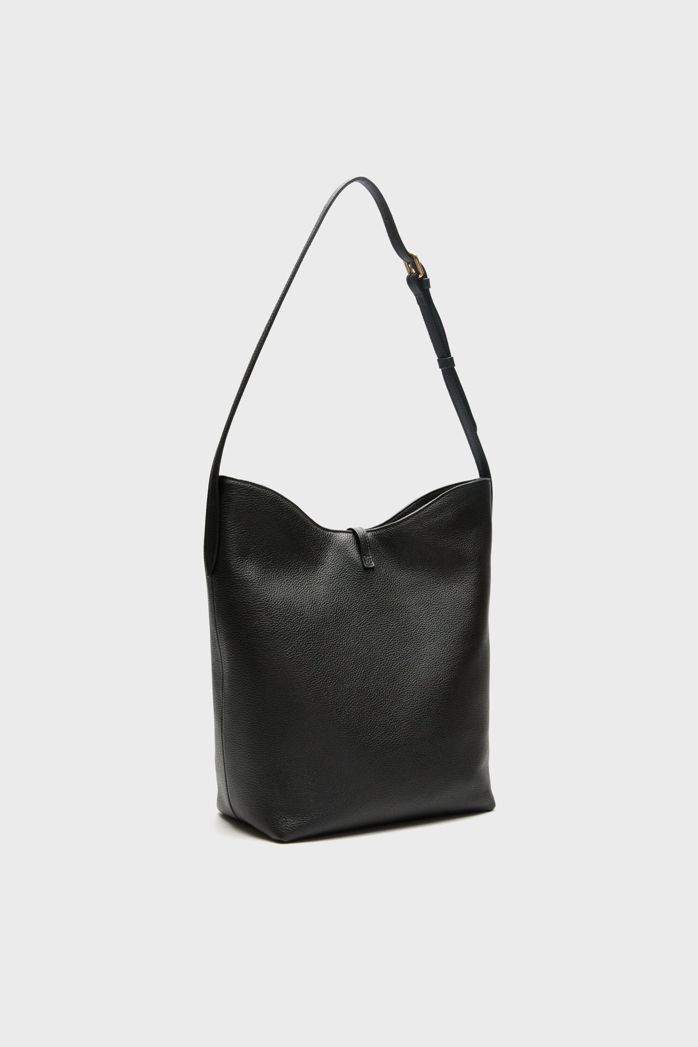Little Liffner Leather Penne Bucket - Black