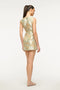 Staud Garden Dress Metallic Bloom