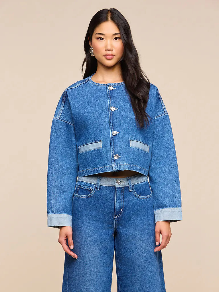 L'Agence Verona Jean Jacket - Goleta