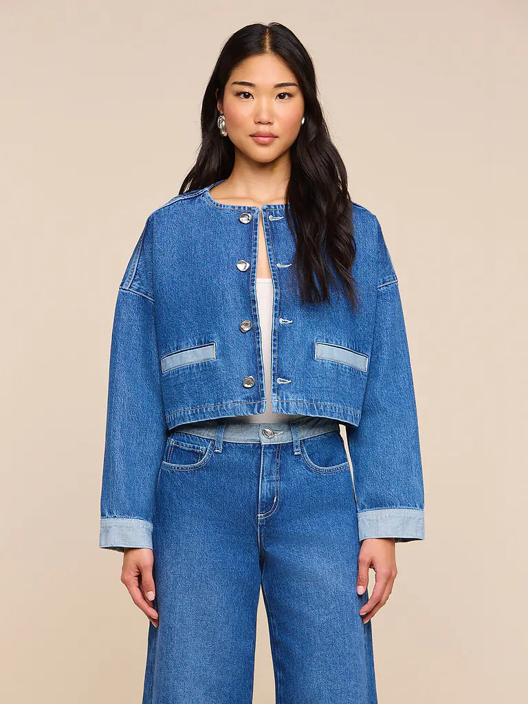 L'Agence Verona Jean Jacket - Goleta