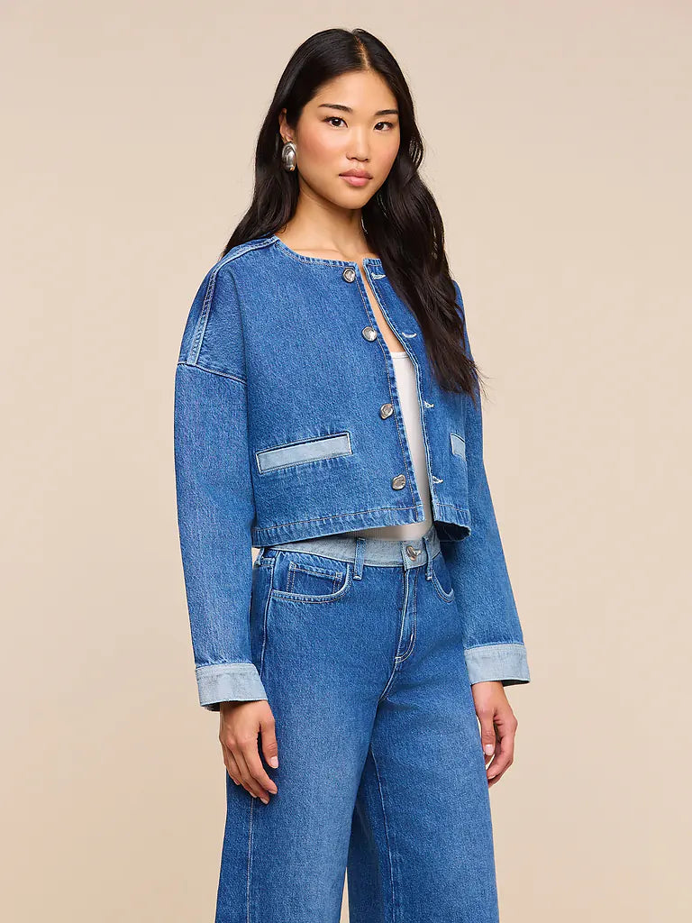 L'Agence Verona Jean Jacket - Goleta