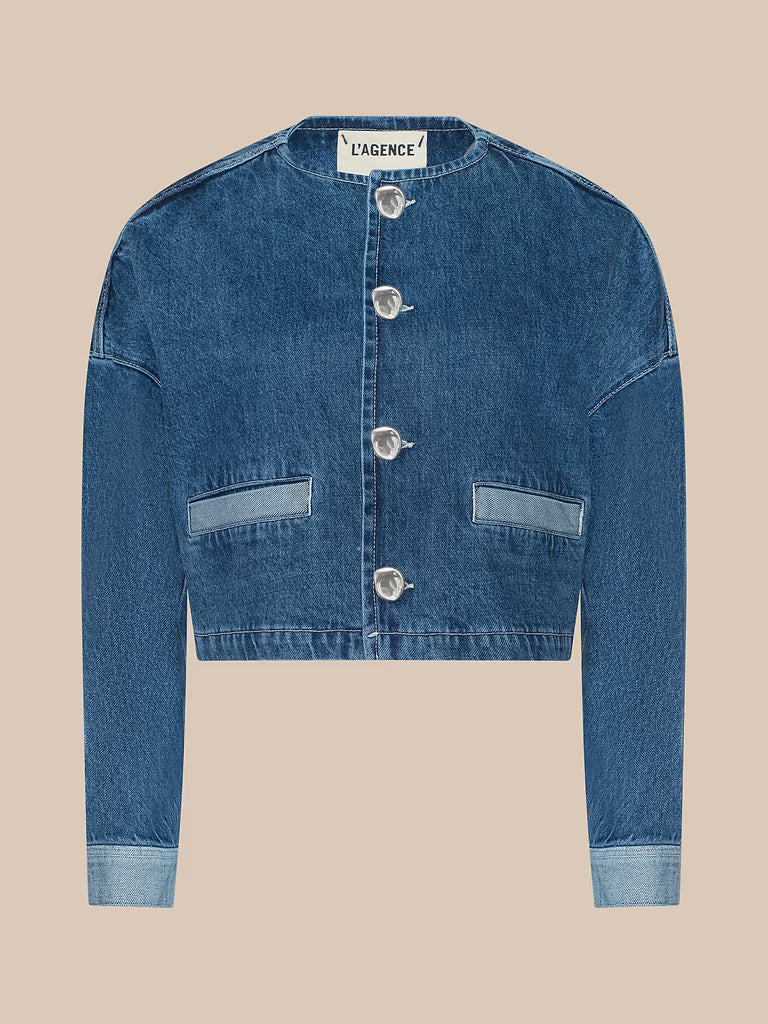 L'Agence Verona Jean Jacket - Goleta