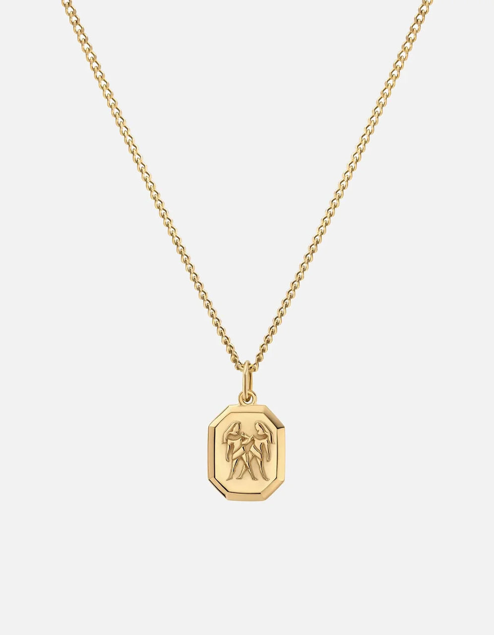 Miansai Men's Rope Chain Necklace in Polished Gold