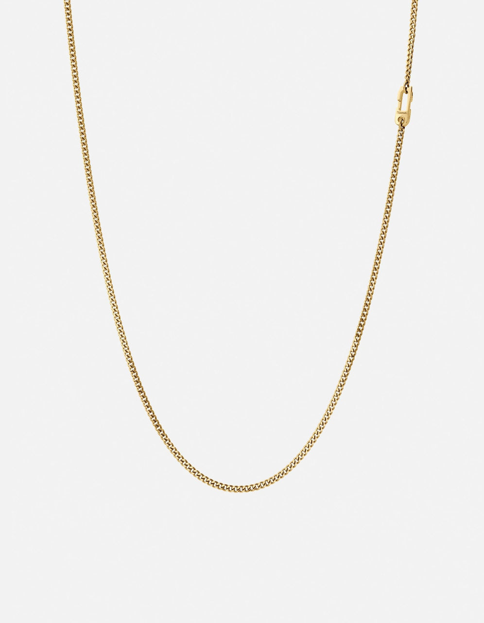 Miansai 2mm Mini Annex Chain Necklace, Gold Vermeil, 24 in.