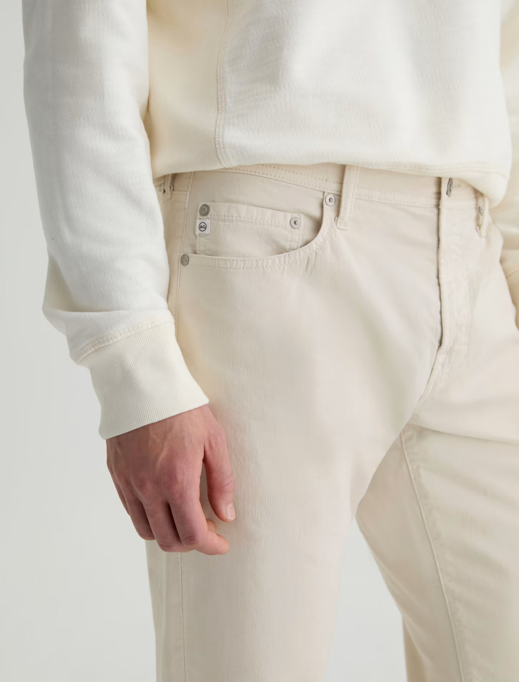 AG Protégé Corduroy Pant Classic Straight - Pumice
