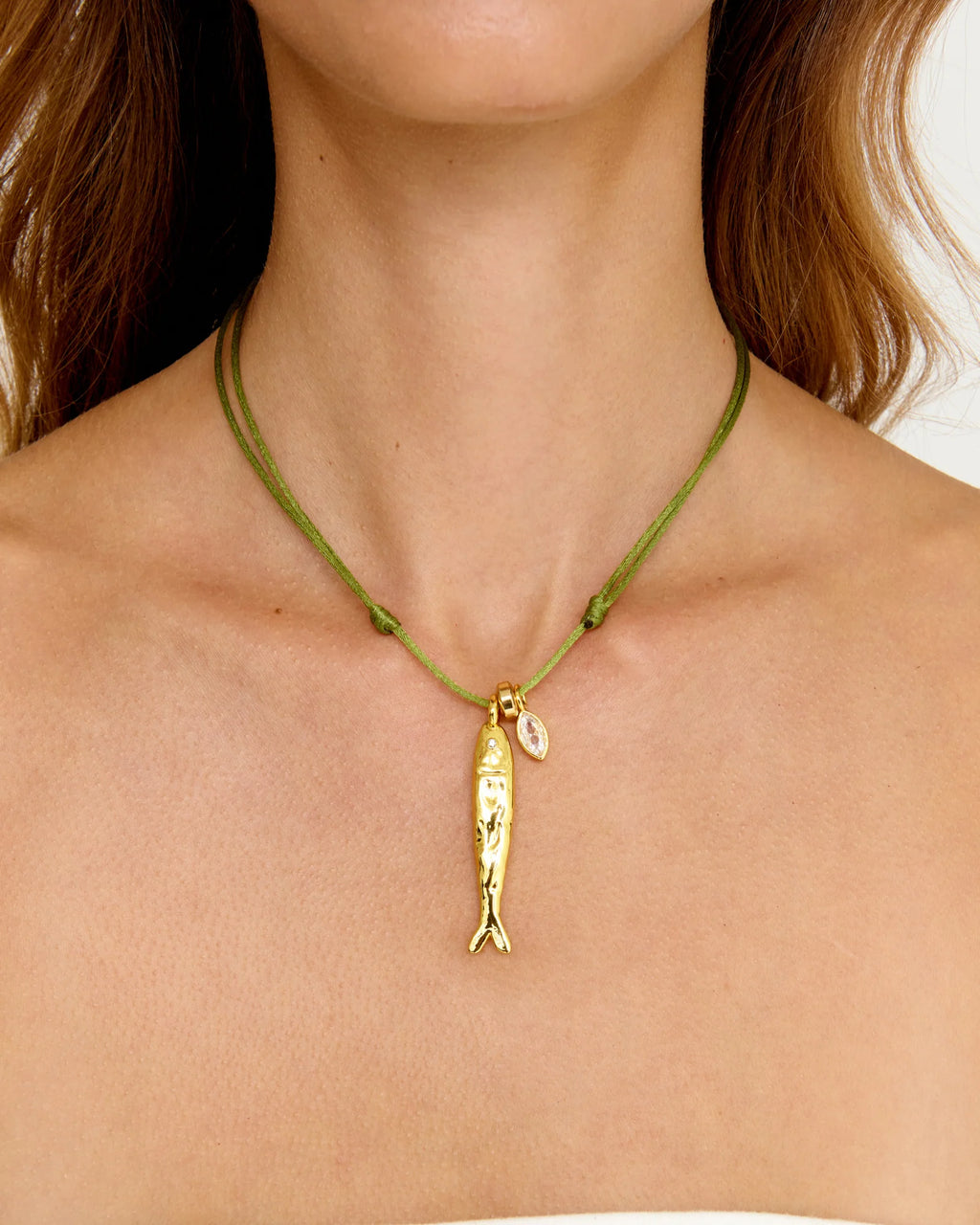 éliou Isda Necklace - Green