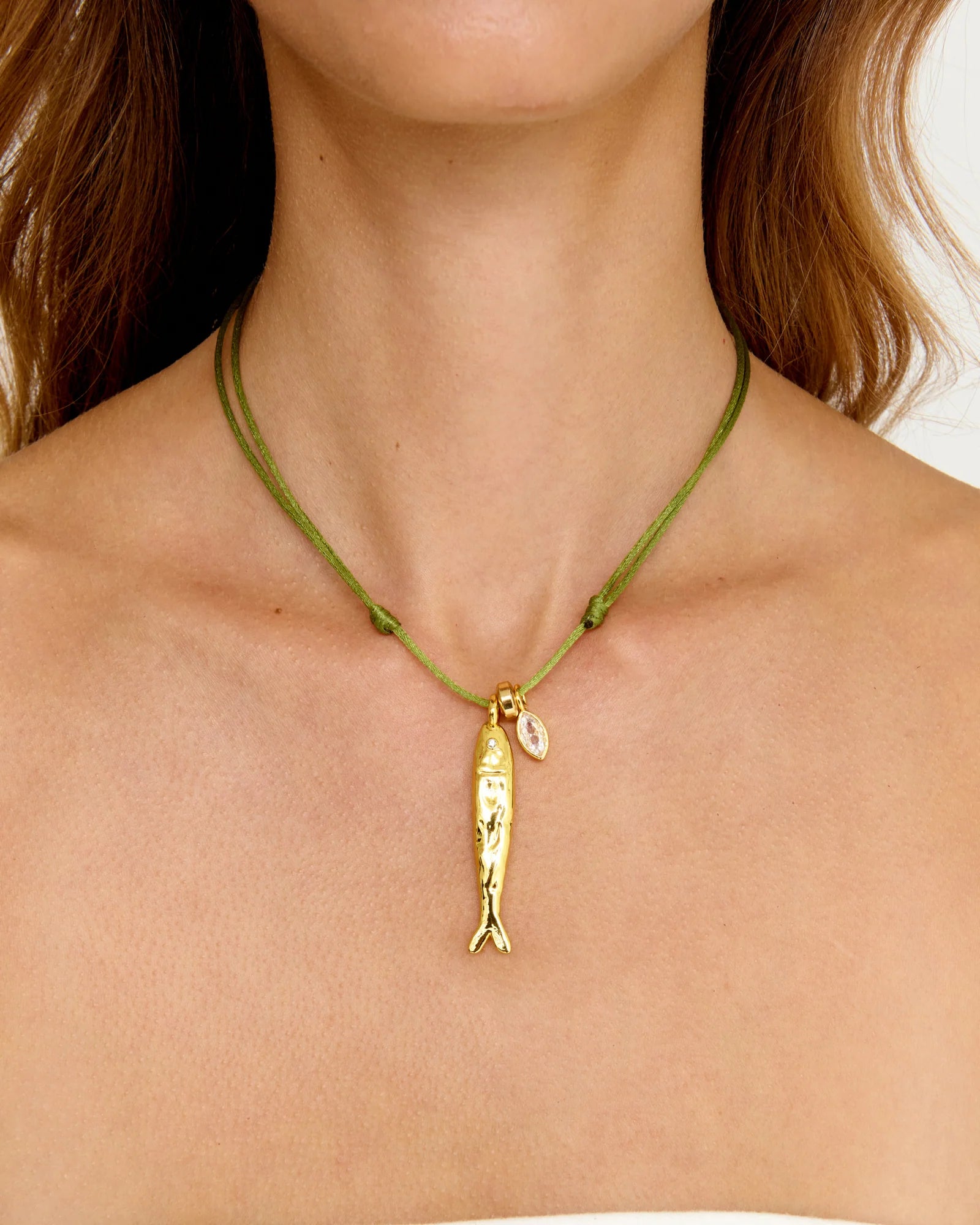 éliou Isda Necklace - Green
