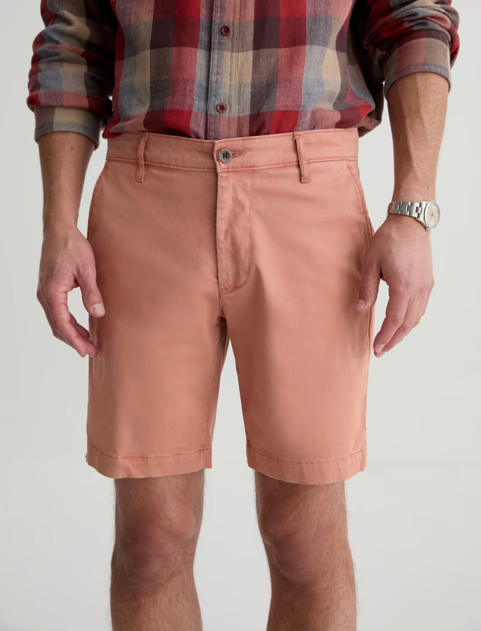 AG Wanderer Short - Sulfur Faded Salmon