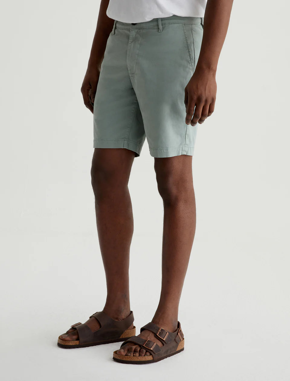 AG Wanderer Short Slim Trouser Short - Sulfur Matcha Latte