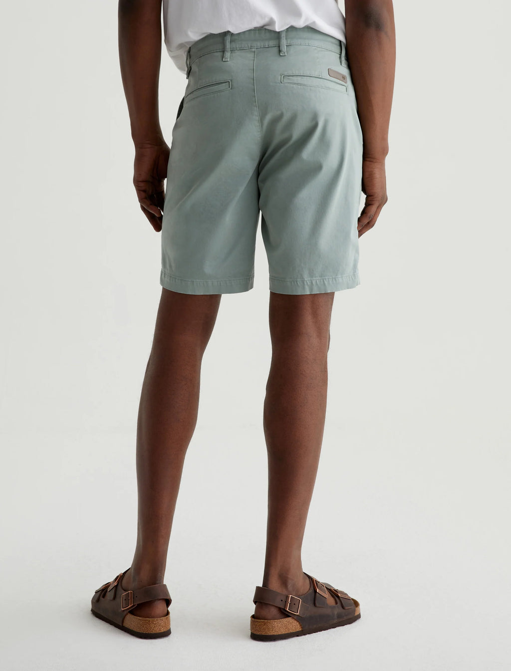 AG Wanderer Short Slim Trouser Short - Sulfur Matcha Latte