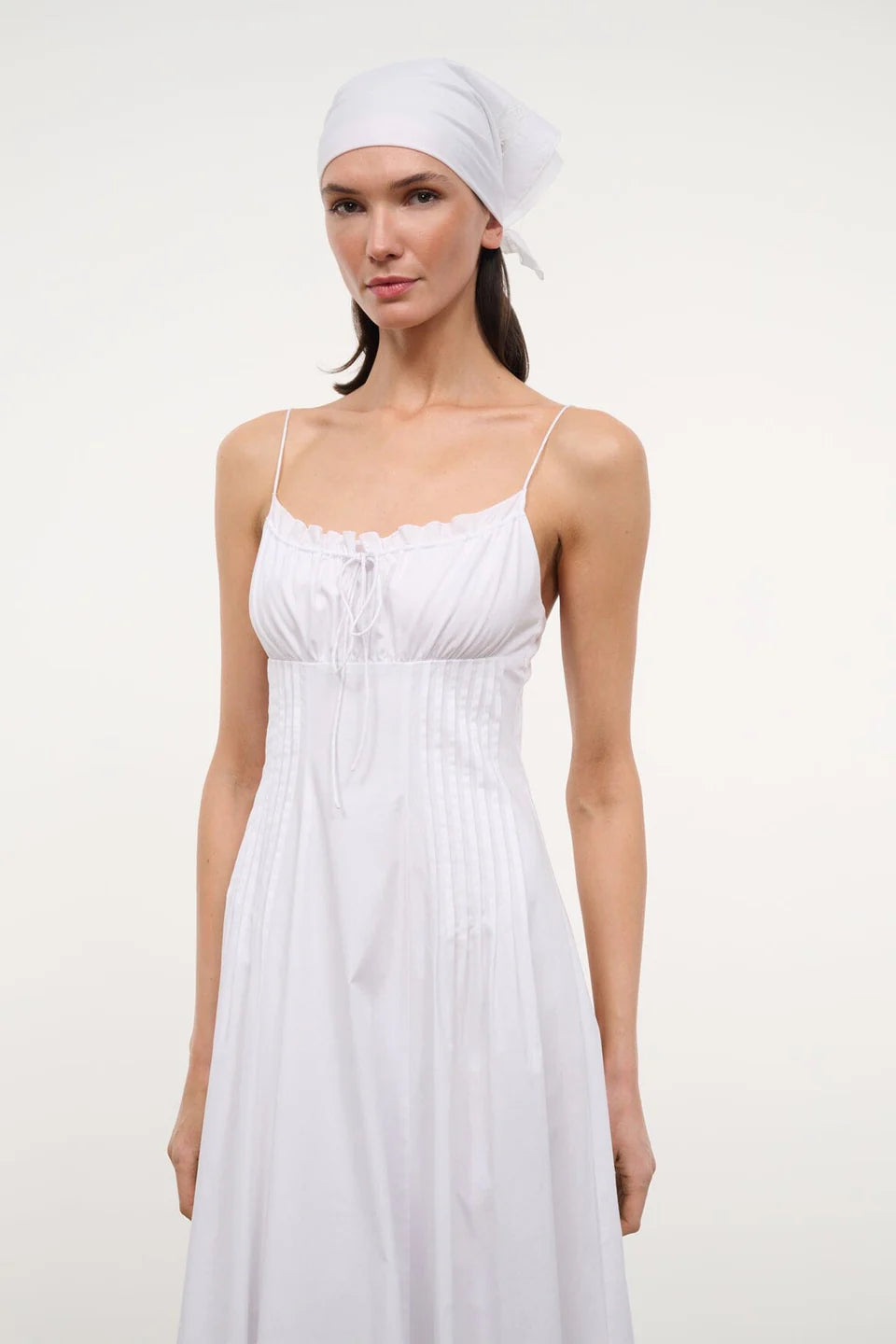 Staud Margi Dress White