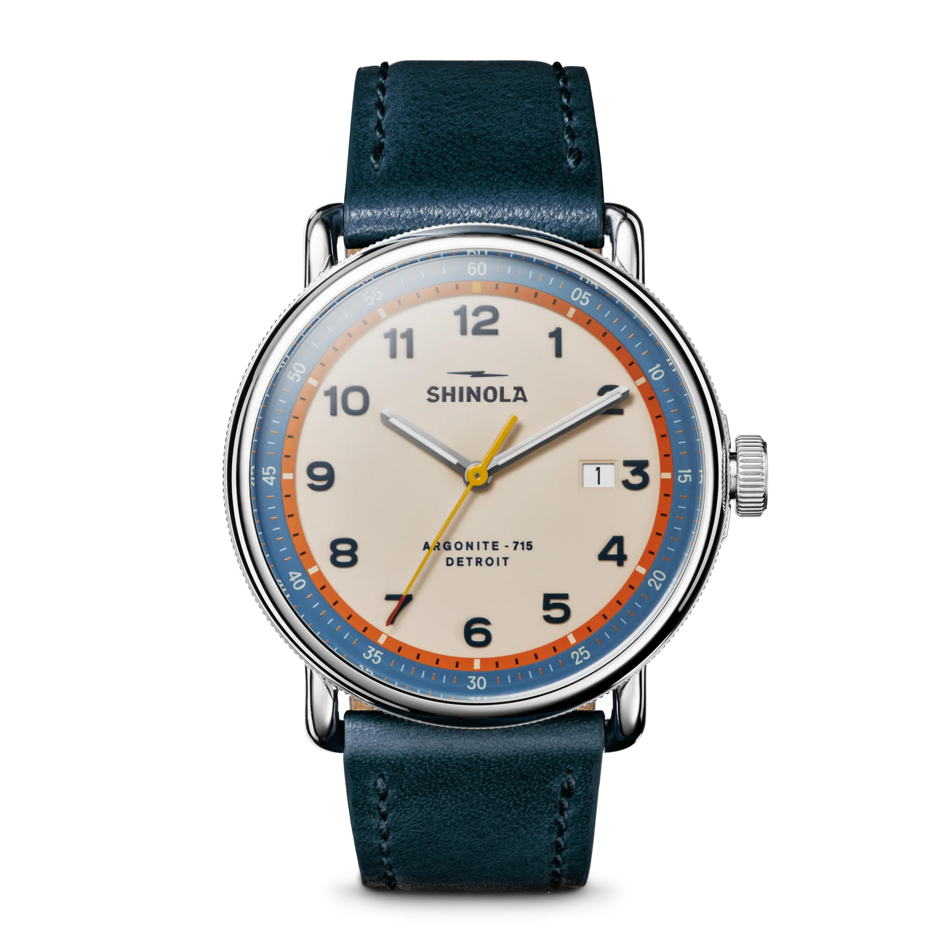 Shinola Canfield C56 Watch - Cream