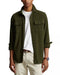 Polo Ralph Lauren Classic Fit Knit Flannel Workshirt - Olive