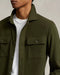 Polo Ralph Lauren Classic Fit Knit Flannel Workshirt - Olive