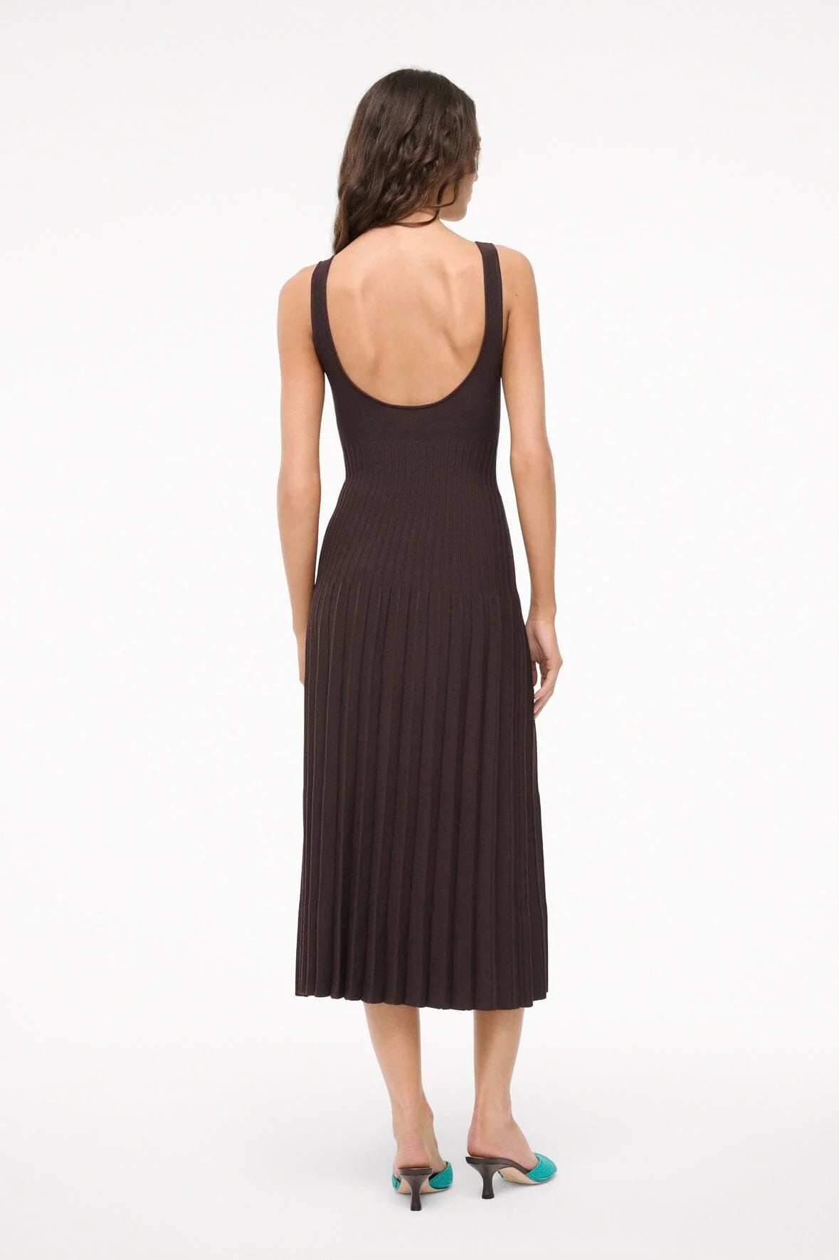 Staud Elyse Dress - Earth