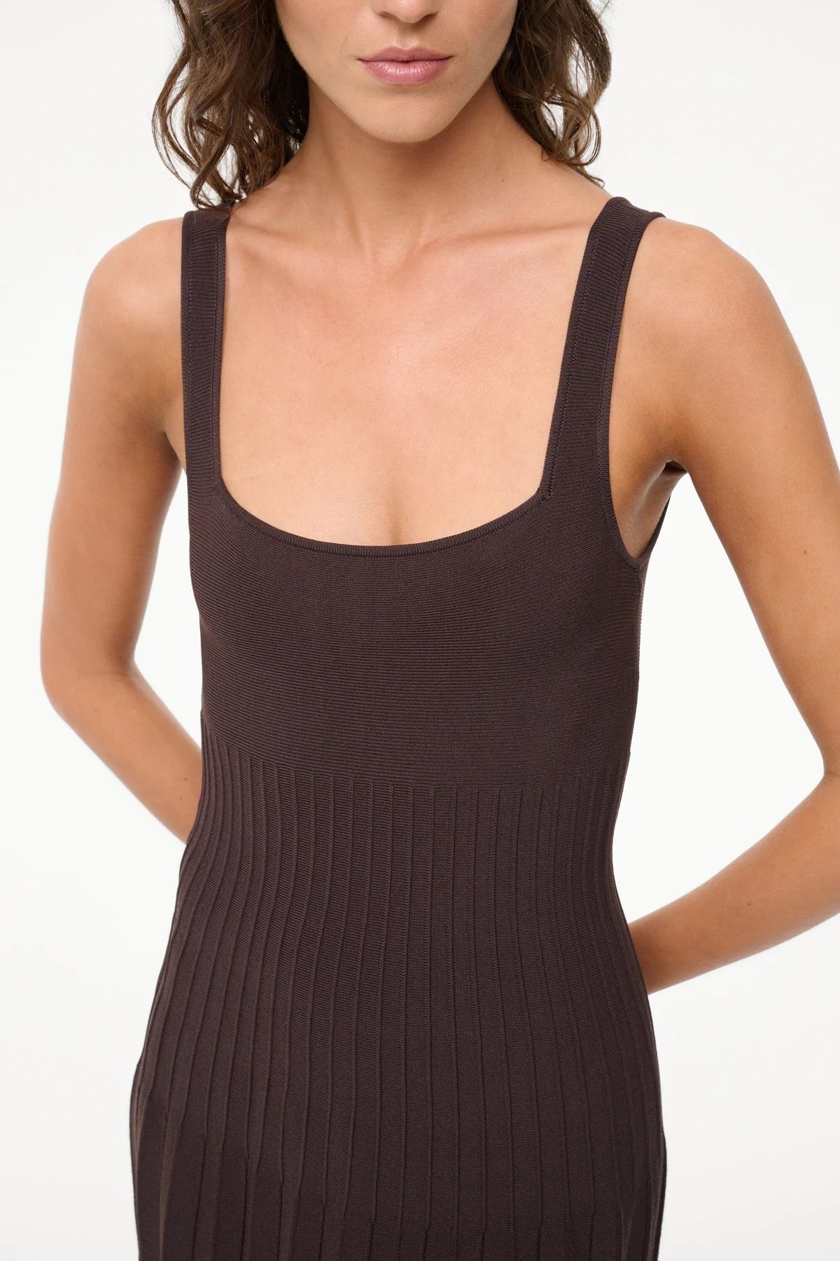 Staud Elyse Dress - Earth