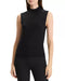 Theory Sleeveless Mock Neck Top - Black