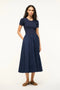 Staud Ysabel Dress - Navy