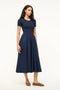 Staud Ysabel Dress - Navy