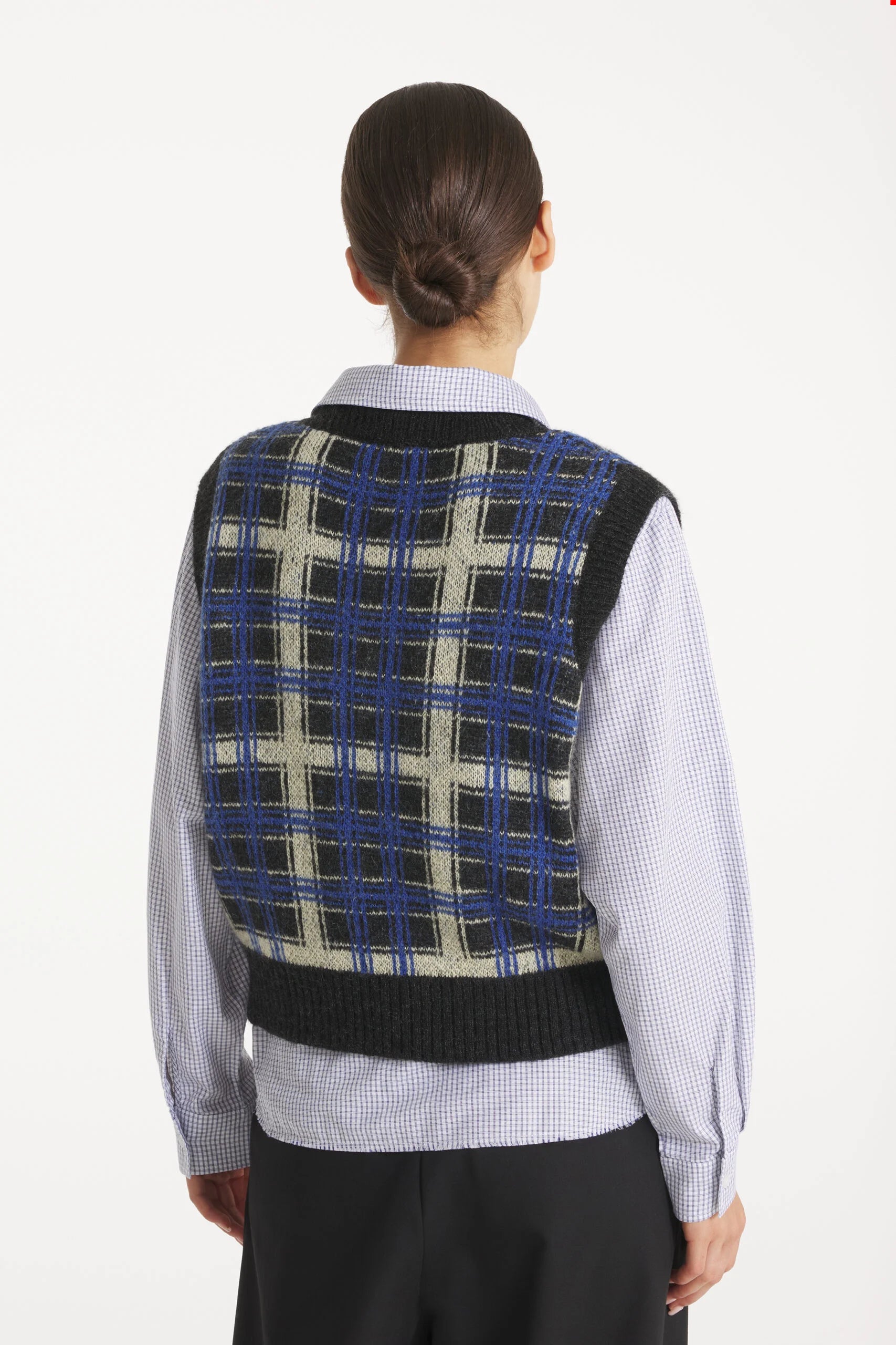Le Mont St Michel Sarro - Check Sweater